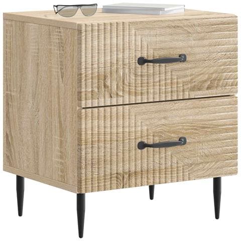 Armadio da Notte con cassetto Rovere Sonoma 43 x 34,5 x 47,5 cm - Foto 2