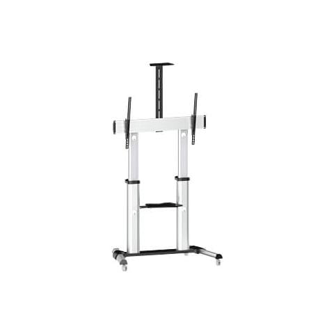 HP102L Supporto TV a parete 2,54 m (100") Nero, Argento - Foto 1