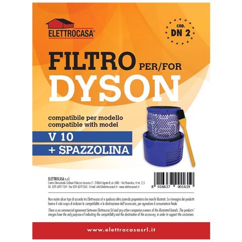 DN 2 Filtro e spazzola Aspirapolvere portatile - Foto 1