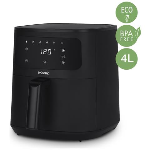 Friggitrice senza olio FRY840, Capacità 4L, Regolabile 80-200°C, 5 Modalità di cottura, Timer 60min, 6 Programmi, Touch Screen - Foto 2