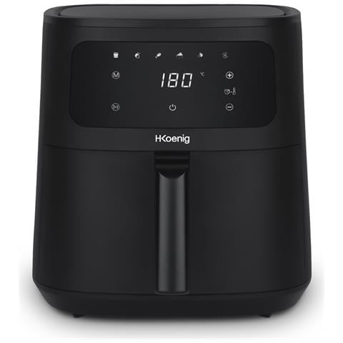 Friggitrice senza olio FRY840, Capacità 4L, Regolabile 80-200°C, 5 Modalità di cottura, Timer 60min, 6 Programmi, Touch Screen - Foto 1