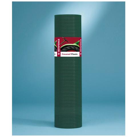 Rete Elettrosaldata Zincata e Rivestita per Fondi Gabbie Verde Muschio 12.5 x 12.5 mm 50981 - Foto 1