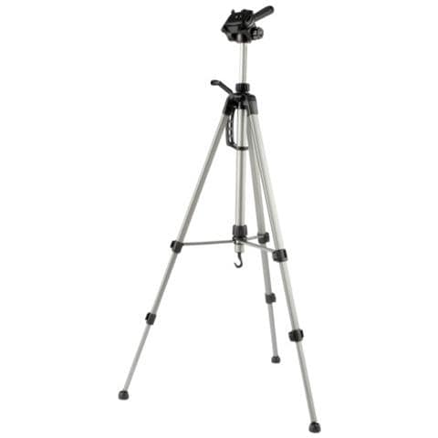 Treppiede con 3 Sezioni con Testa a 3 Movimenti Altezza Max 184.5 cm Argento 52128 - Foto 2