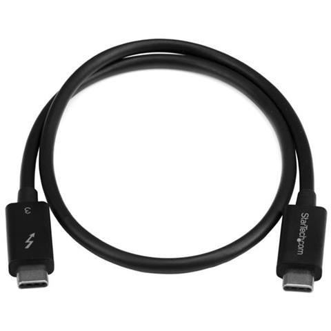 Cavo Thunderbolt 3 USB-C (40Gbps) da 0,5m - Compatibile con Thunderbolt e USB - Foto 4