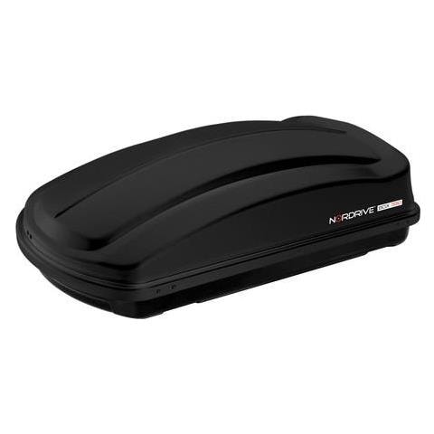 Box Da Tetto Baule Portatutto 330l Nero Goffrato Abs - Foto 2