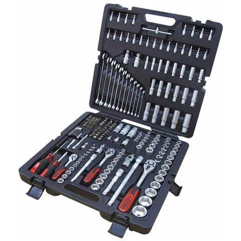 Set 216 Pz Punte E Chiavi A Bussola 1/4""+3/8""+1/2"" 917.0216 - Foto 1