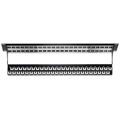 24-port Keystone Sh. Patch Panel Blank - Foto 2