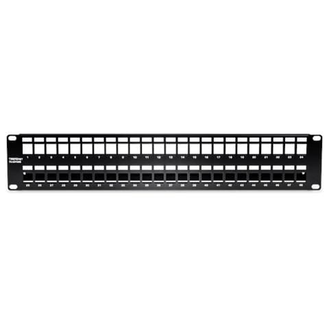 24-port Keystone Sh. Patch Panel Blank - Foto 3
