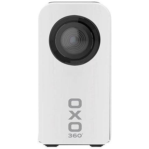 Easypix Oxo 360° Ip Cam Fotocamera Panoramica A 360° 1080 Mpixel Bianco 360 Gradi, Wifi - Foto 1