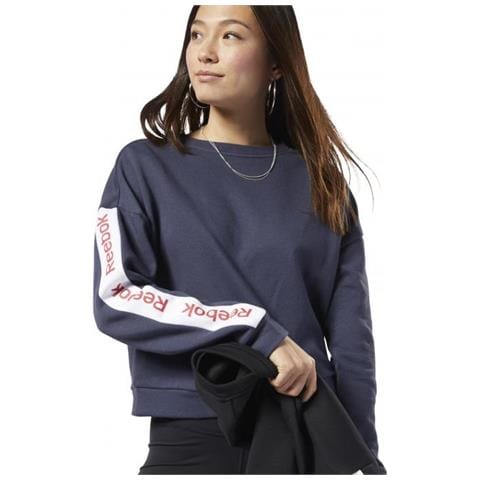 Linear Logo Crew Felpa Allenamento Donna Taglia M - Foto 1