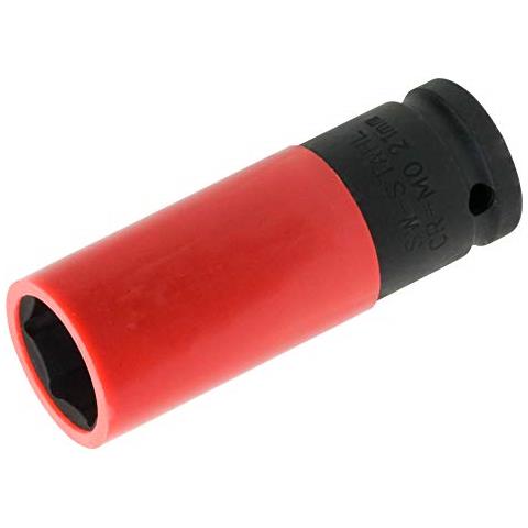 Inserto Con Bussola Per Dadi Ruota E Tappo, 3 pezzi, 17 - 19 - 21 mm, 07870l - Foto 2