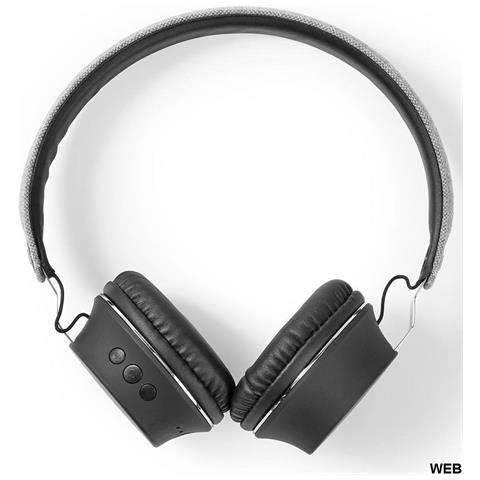 Nedis - Cuffie Sovrauricolari Bluetooth Senza Fili Microfono Incorporato -  ePRICE