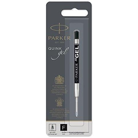 Quink Gel Ink Refill Fine Tip (05 Mm) Nero - Foto 1