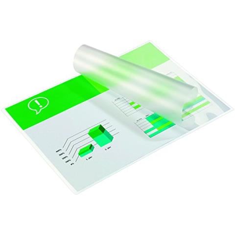 Pouch per plastificazione documenti A6 2x80mic lucide (100)  - Foto 1