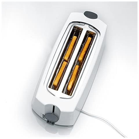 Tostapane AT 2234 a 4 Fette Potenza 1400 W Colore Grigio / Bianco - Foto 2