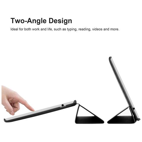 Cadorabo Custodia Per Tablet Compatibile Con Apple Ipad Pro 11 (11"" Zoll) 2020 In Nero Satin - Coperchio Protettiva Ultra Sottile Con Funzione Auto Wake Up E Stand - Foto 1