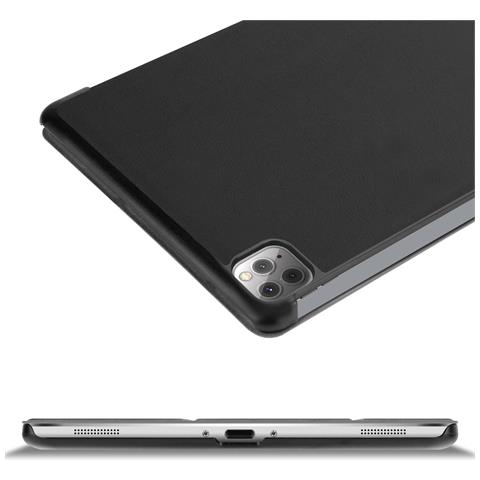 Cadorabo Custodia Per Tablet Compatibile Con Apple Ipad Pro 11 (11"" Zoll) 2020 In Nero Satin - Coperchio Protettiva Ultra Sottile Con Funzione Auto Wake Up E Stand - Foto 5
