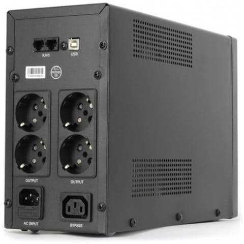 UPS Gruppo di Continuità 1500Va / 900W Line Interactive Cmu-Sp1500Euro Usb - Foto 3