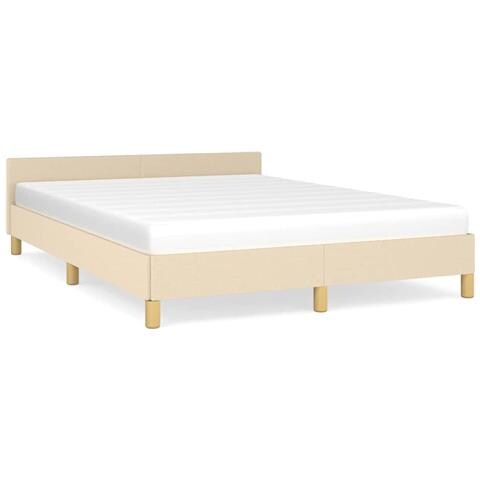 Giroletto senza Materasso Crema 140x190 cm in Tessuto - Foto 2