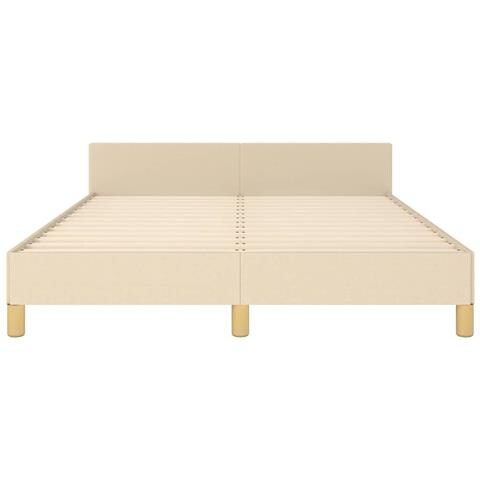 Giroletto senza Materasso Crema 140x190 cm in Tessuto - Foto 10