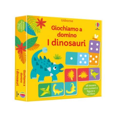Kate Nolan - Dinosauri. Giochi Di Memoria. Ediz. A Colori. Con 28 Tessere Domino - Foto 1