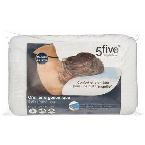 Cuscino Tevere Gel Ergonomico Rinfrescante 50 X 30 X 12 Cm - Foto 2