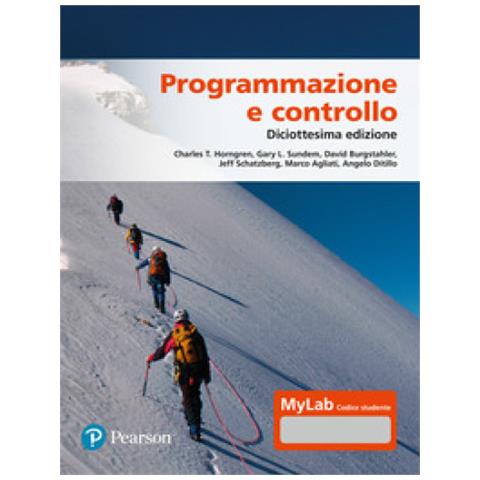 Charles T. Horngren - Programmazione e controllo. Ediz. MyLab - Foto 1