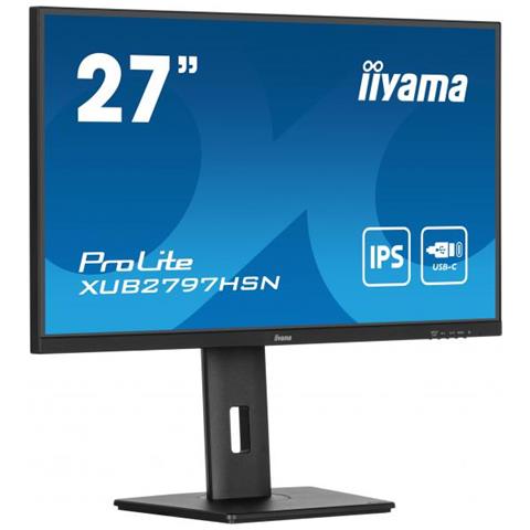 Prolite Xub2797hsn-b1 Monitor Pc 68,6 Cm (27"") 1920 X 1080 Pixel Full Hd Led Nero - Foto 2