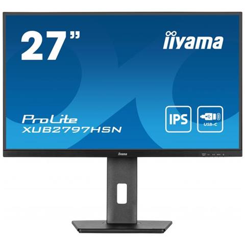 Prolite Xub2797hsn-b1 Monitor Pc 68,6 Cm (27"") 1920 X 1080 Pixel Full Hd Led Nero - Foto 1