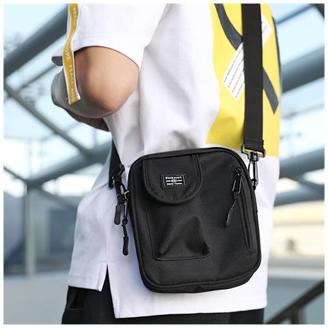 Borsa A Tracolla Leggera Da Uomo 18x15x5 Cm - Foto 2