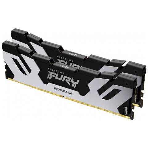 Kingston Technology Fury 64gb 6400mt/s Ddr5 Cl32 Dimm [kit Da 2] Renegade Silver Xmp (kingston Fury Renegade Kf564c32rsk - Foto 4