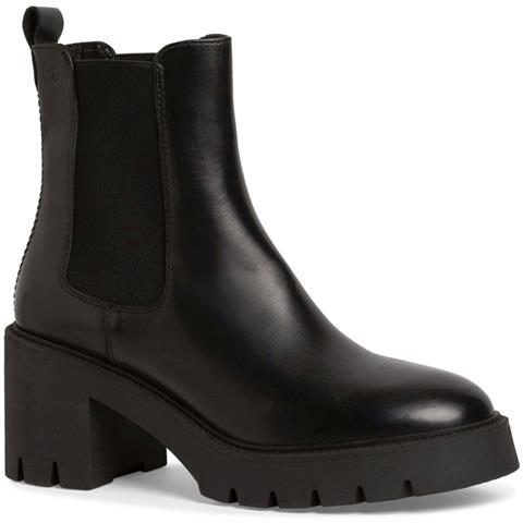 Black Casual Closed Booties Stivaletti Pelle Scarpe Donna Nero Eu 37, 1-25469-41 003 - Foto 1