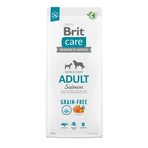8595602558834 cibo secco per cani 12 kg Adulto Patata, Salmone - Foto 1