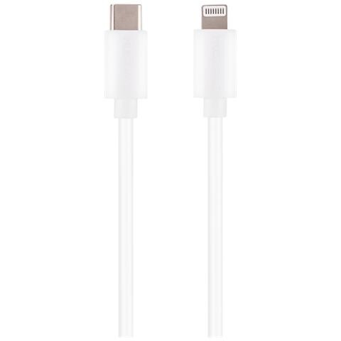 Cavo Di Ricarica E Sincronizzazione Da Lightning A Usb-c Pd 3.0 27w 1m, Bianco - Foto 1