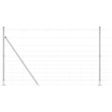 Recinzione Metallica Saldato con Base in Cemento 50 x 1,4 m - Foto 1