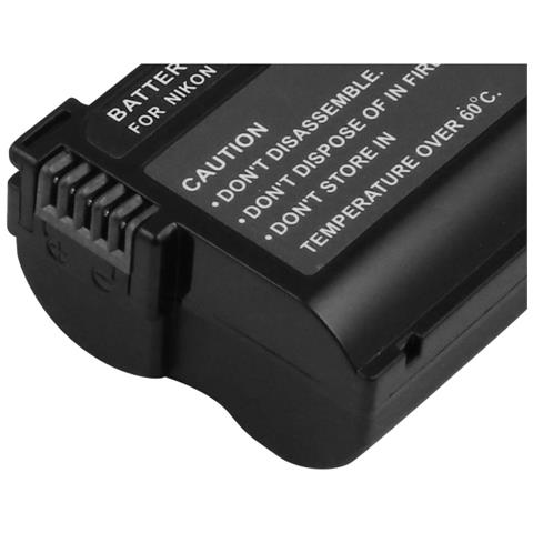 Batteria 1400mah Li-ion Per Fotocamera Nikon En-el15 7,4v - Foto 2