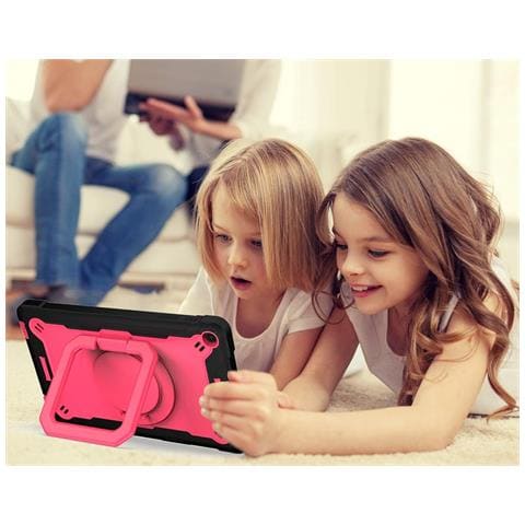 Custodia Per Ipad 8/7 10.2"" Con Supporto E Tracolla Rosa - Foto 2