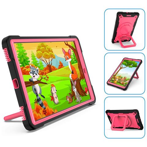 Custodia Per Ipad 8/7 10.2"" Con Supporto E Tracolla Rosa - Foto 4