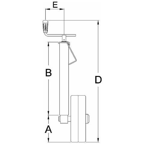 Ruota Di Regolazione Di Profondità In Ferro Dal Ø Di 80mm - Foto 2