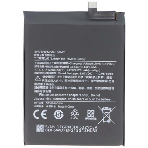 Batteria Per Xiaomi Redmi K40 / K40 Pro Li-polimero 3.87v 4520mah - Foto 1