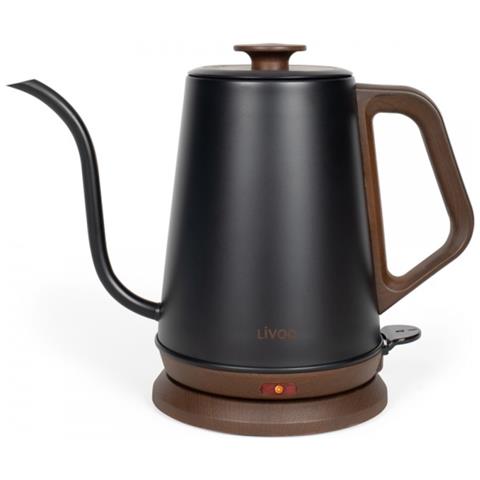 Bollitore Senza Fili Nero Da 1,2 L E 1000 W - Dod206 - Foto 1