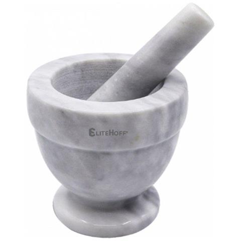 ELITEHOFF E-6253 Set mortaio e pestello in granito - Foto 1