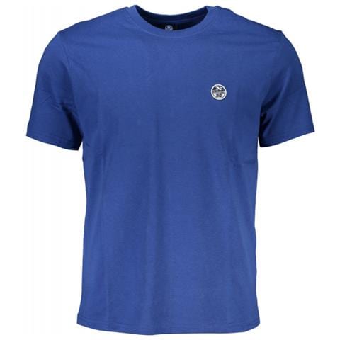 MAGLIETTA A MANICHE CORTE DA UOMO BLU - Colore: Blu, Taglia: 2XL - Foto 1