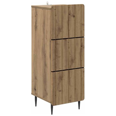 Mobile con Cassetti Rovere Artigianale 33 x 34,5 x 92 cm - Foto 1