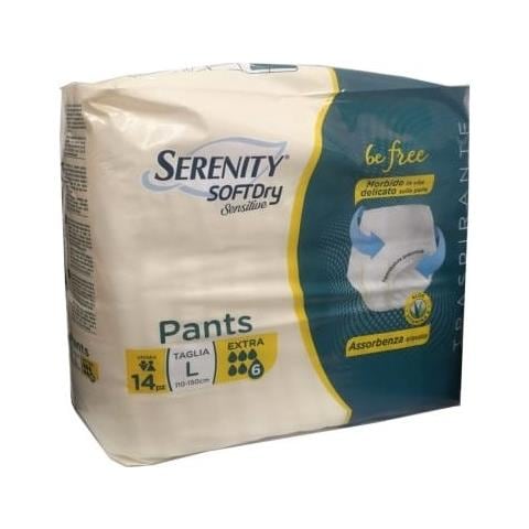 Pants Sd Sensitive Be Free Extra l 14 Pezzi - Foto 1
