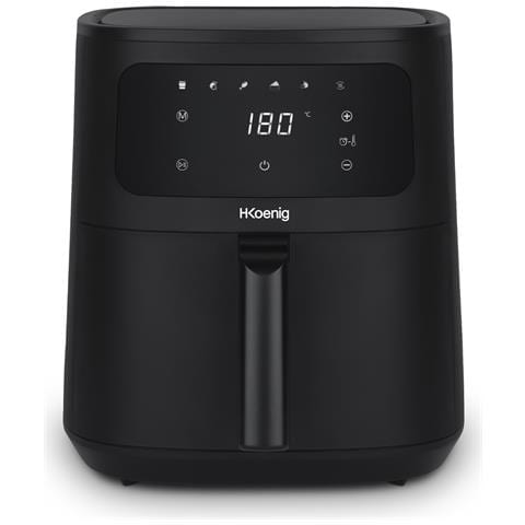 Friggitrice ad aria FRY860, Capacità 6L, Regolabile 80-200°C, 5 Modalità di Cottura, Timer 60min, 6 Programmi, Touch Screen - Foto 1