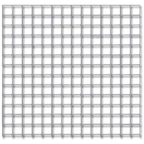 Rete Elettrosaldata Zincata e Rivestita per Fondi Gabbie Grigia 25.4 x 25.4 mm 50943 - Foto 2