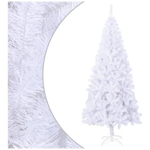 Albero Natale Artificiale con Supporto Acciaio 210 cm 910 Rami - Foto 1