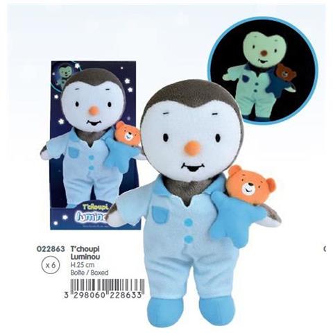 Jemini - Peluche T'choupi Luminou 25cm - 3298060228633 - Foto 2