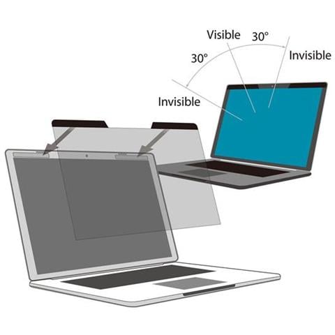Filtro Magnetico Privacy Per Notebook da 15" - Foto 3